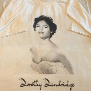 Dorothy Dandridge T-shirt in Black and White.